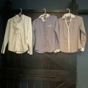 Express Women’s Dress Shirts - Bundle of 3